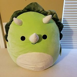 16" TRICERATOPS SQUISHMALLOW PLUSH